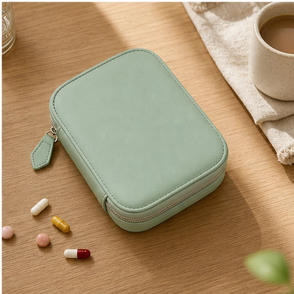 Stowden โ Waterproof Travel Pill Organizer with 14 Removable Pouches + 50% OFF
