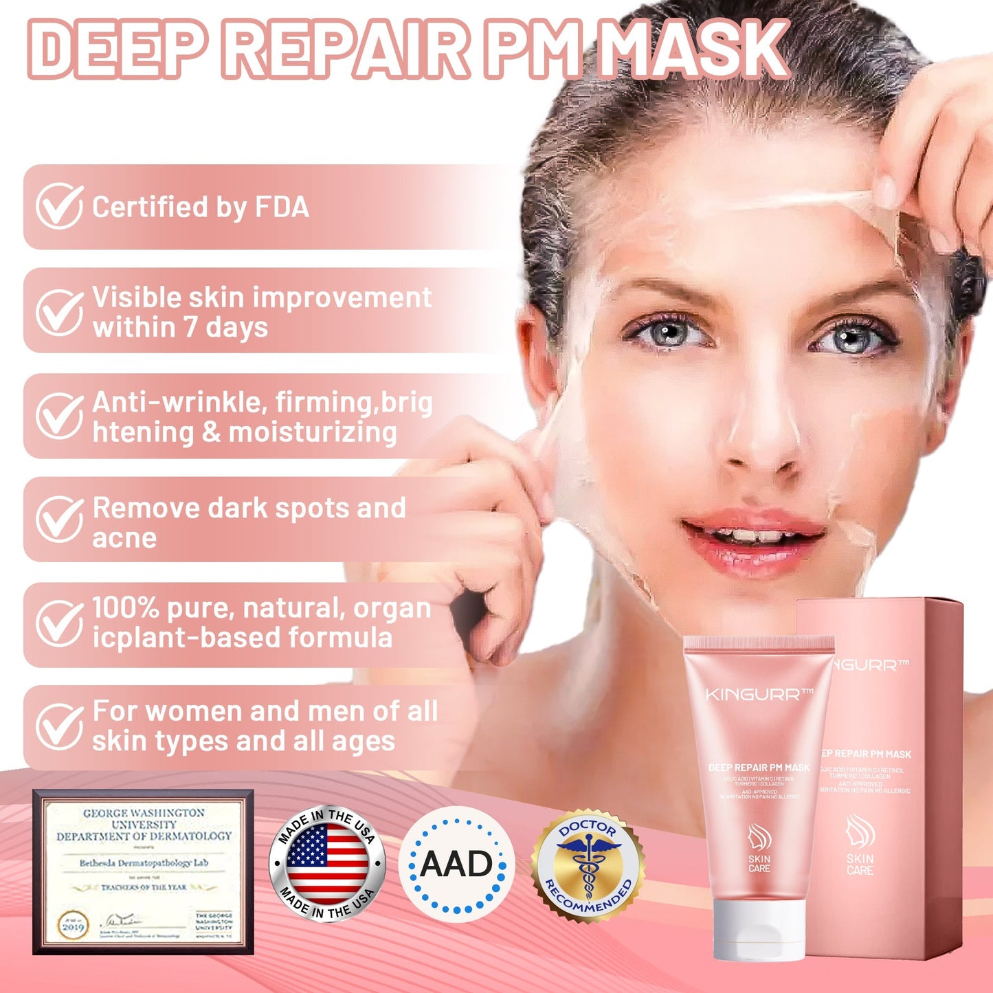 YouthRenew PM Mask – Wake Up to Radiant, Youthful Skin - 1+1 FREE