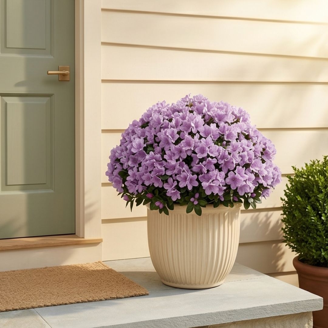 Bloomcroftโข โ UV-Resistant Silk Azalea Bundles with Bendable Stems 50 % OFF