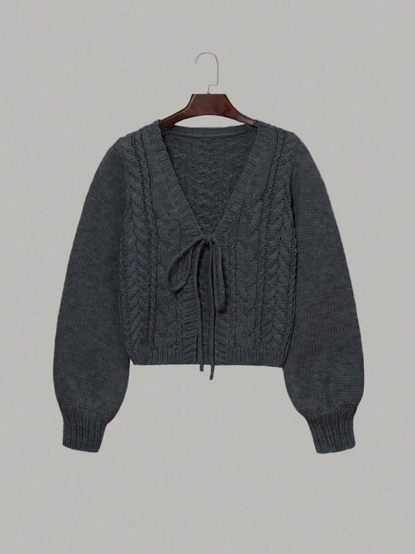 The Lantern Sleeve Cardigan - Effortless Year-Round Style + 50% OFF