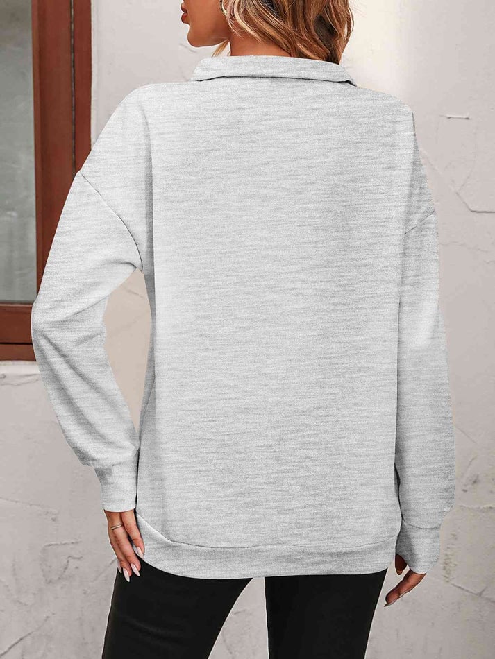The Effortless Quarter-Zip Pullover - Your Perfect Spring & Fall Layer + 50% OFF