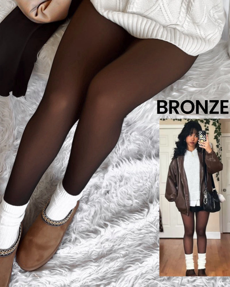 The SheerWarm Fleece Tights - Wear Your Favorite Dresses in Winter + 50% OFF