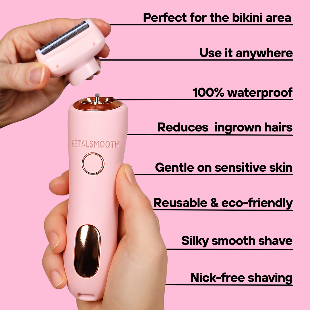 The PetalSmooth Shave Pro - A Perfect Shave, No Razor Burn + 50% OFF