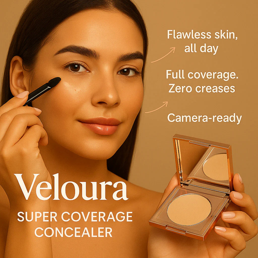 1 + 1 FREE- Veloura Super Coverage Concealer