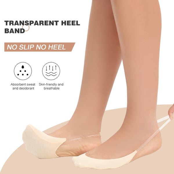 Toe Topper Socks: Ultimate Comfort & Invisible Elegance - 1+1 FREE