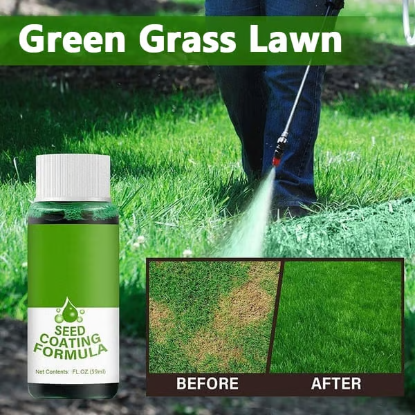 LiquaLawn - Spray On a Perfect Lawn in Minutes - 50% OFF