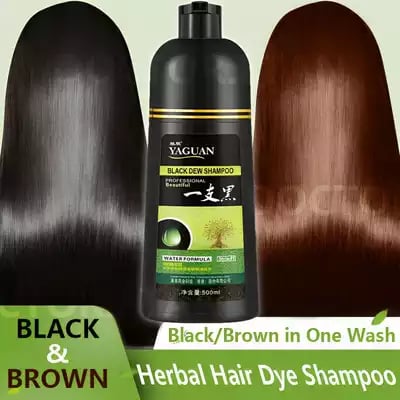 Black Dew Shampoo - Herbal Hair Cleanser & Darkening Treatment - 60% OFF