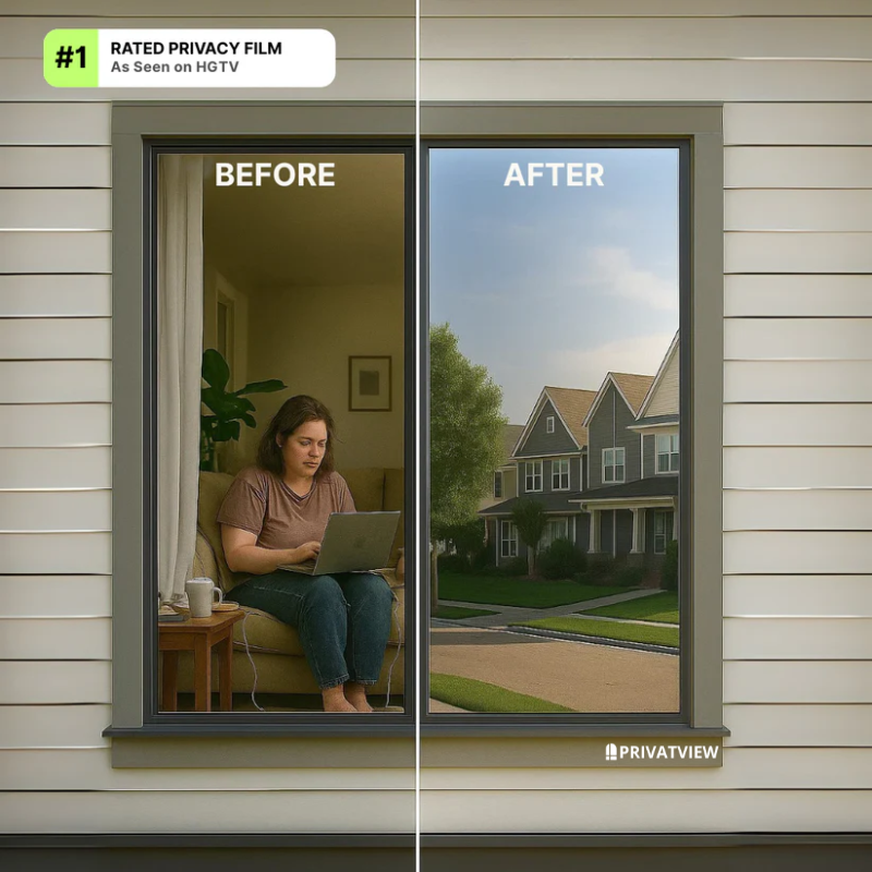 The Rainbow Privacy Film - Privacy That Creates Rainbows + 50% OFF