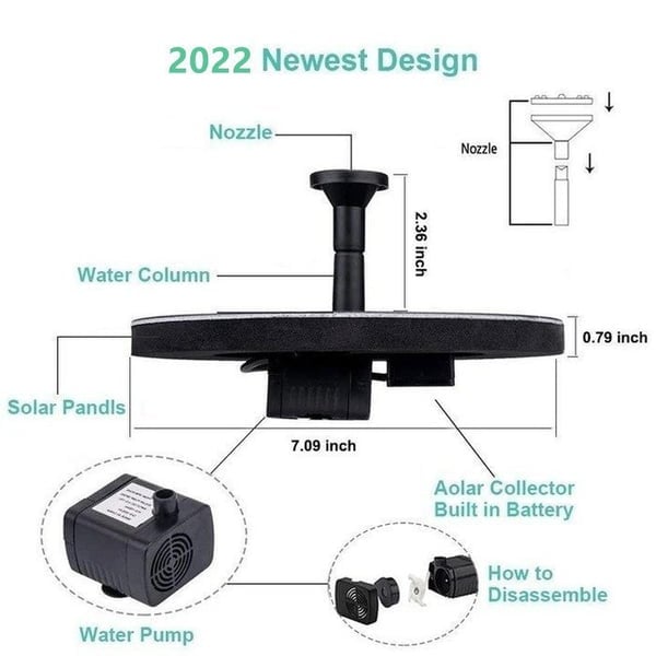 The Solaris Oasis - Your Instant Garden Fountain - 50% OFF