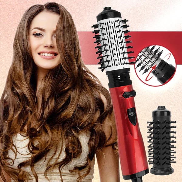 2-in-1 Hot Air Styler and Rotating Hair Dryer – Style, Volumize & Dry with Salon Precision at Home - 50% OFF