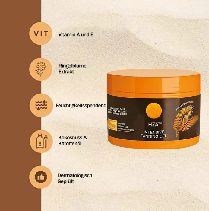Sun-Kissed Perfection – Fast-Absorbing Natural Tanning Gel - 50% OFF