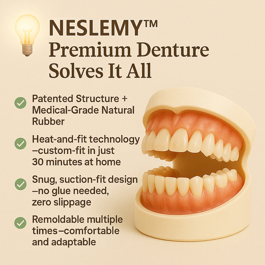 SmileRenew Pro Dentures – Advanced Dentures for a Natural, Confident Smile - 50% OFF