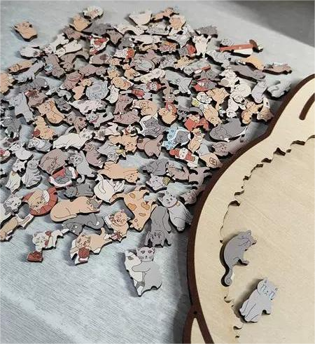 The Cat-Shaped Puzzle - The Purr-fect Gift for Stress Relief + 50% OFF