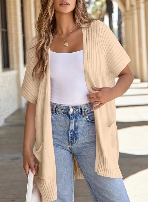 The Cascade Cardigan - The Perfect Finishing Touch, Instantly - 50% OFF