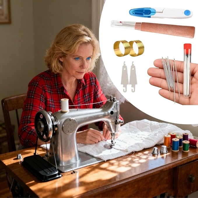 The Effortless-Thread Needle Kit - Thread Needles in Seconds + 50% OFF