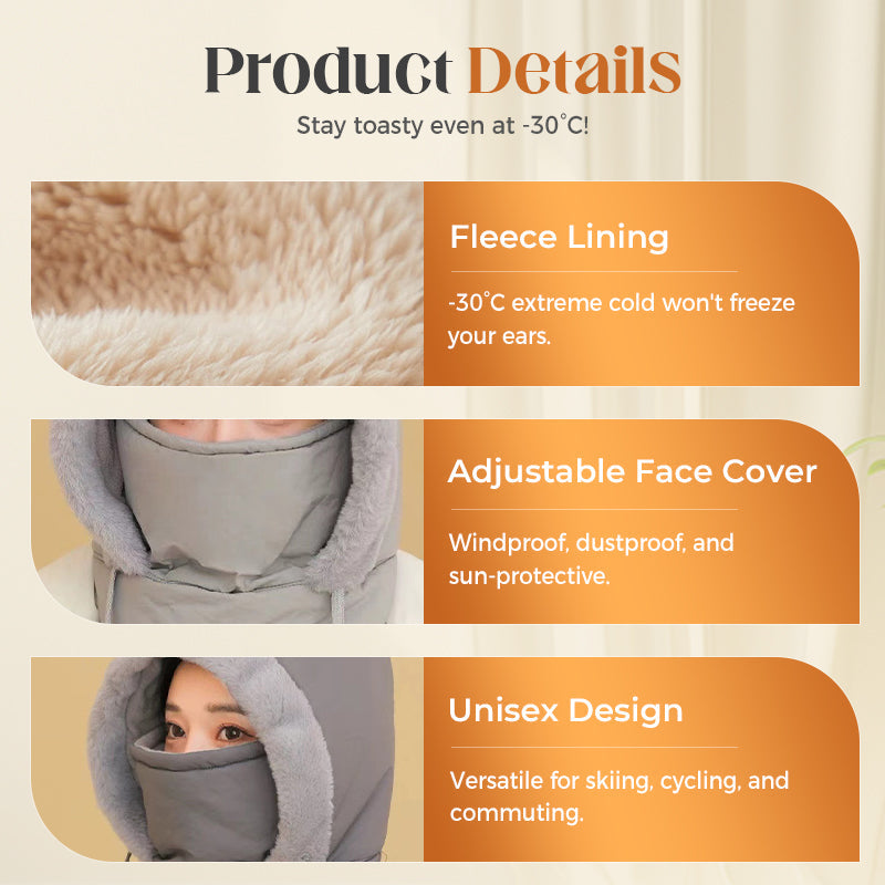 The ArcticShield 4-in-1 Hat - Your Hat, Mask, & Scarf in One + 50% OFF