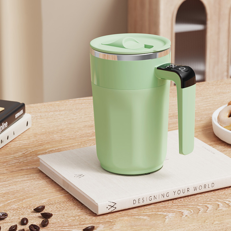 The AuraMix Smart Stirring Mug โ Hands-Free Stir & Sip! + 50% OFF