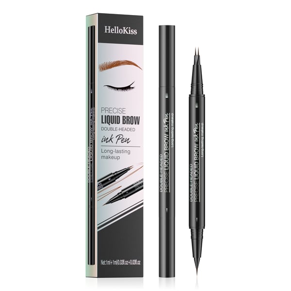 Microblade Brow Pen for Natural Fullness – Unlock Naturally Full, Defined Brows in Seconds - 1+1 FREE