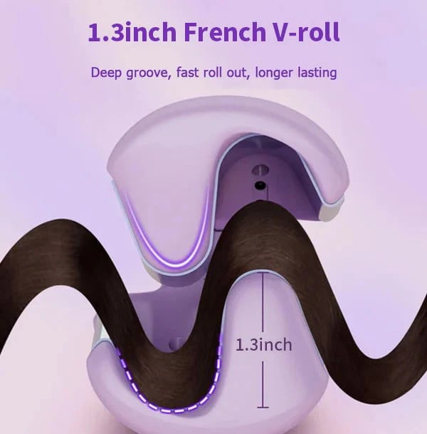 WaveSculpt Pro - Your Effortless French Wave Curler - 50% OFF