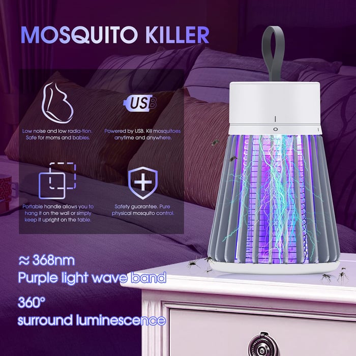 The SilentZap - A Mosquito-Free Zone, Guaranteed - 50% OFF