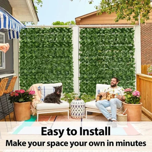 The EverShield Privacy Fence - Your Instant Green Retreat + 50% OFF