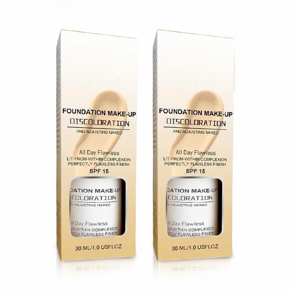 The DermaMatch Foundation - Your Perfect Shade, Guaranteed - 1+1 FREE