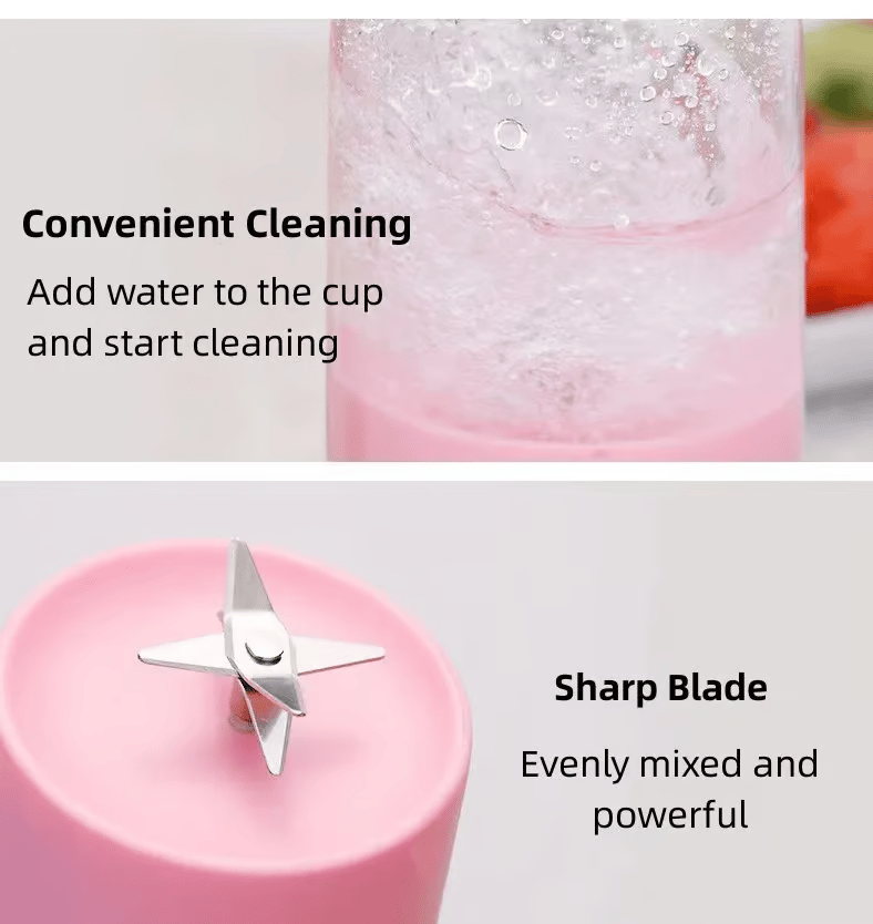 BlendMate Portable Blender - 2-in-1 Smoothie Maker & Bottle Fresh Drinks On-the-Go - 50% OFF