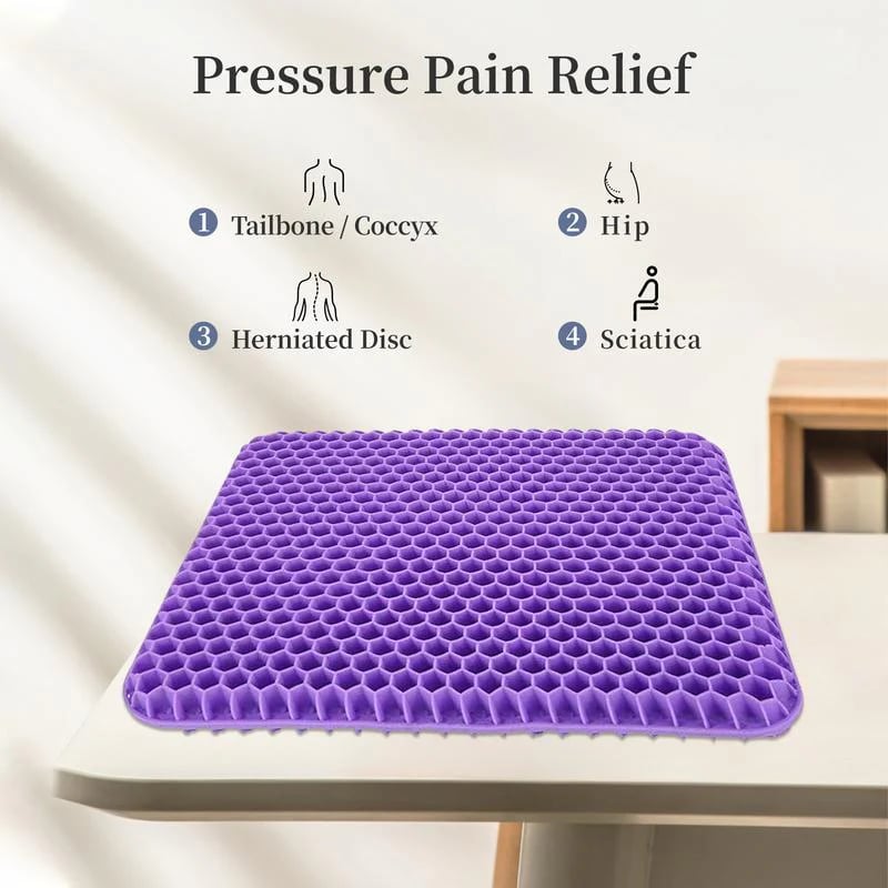 The GeliFlex Cushion - End Sitting Pain, Instantly - 50% OFF