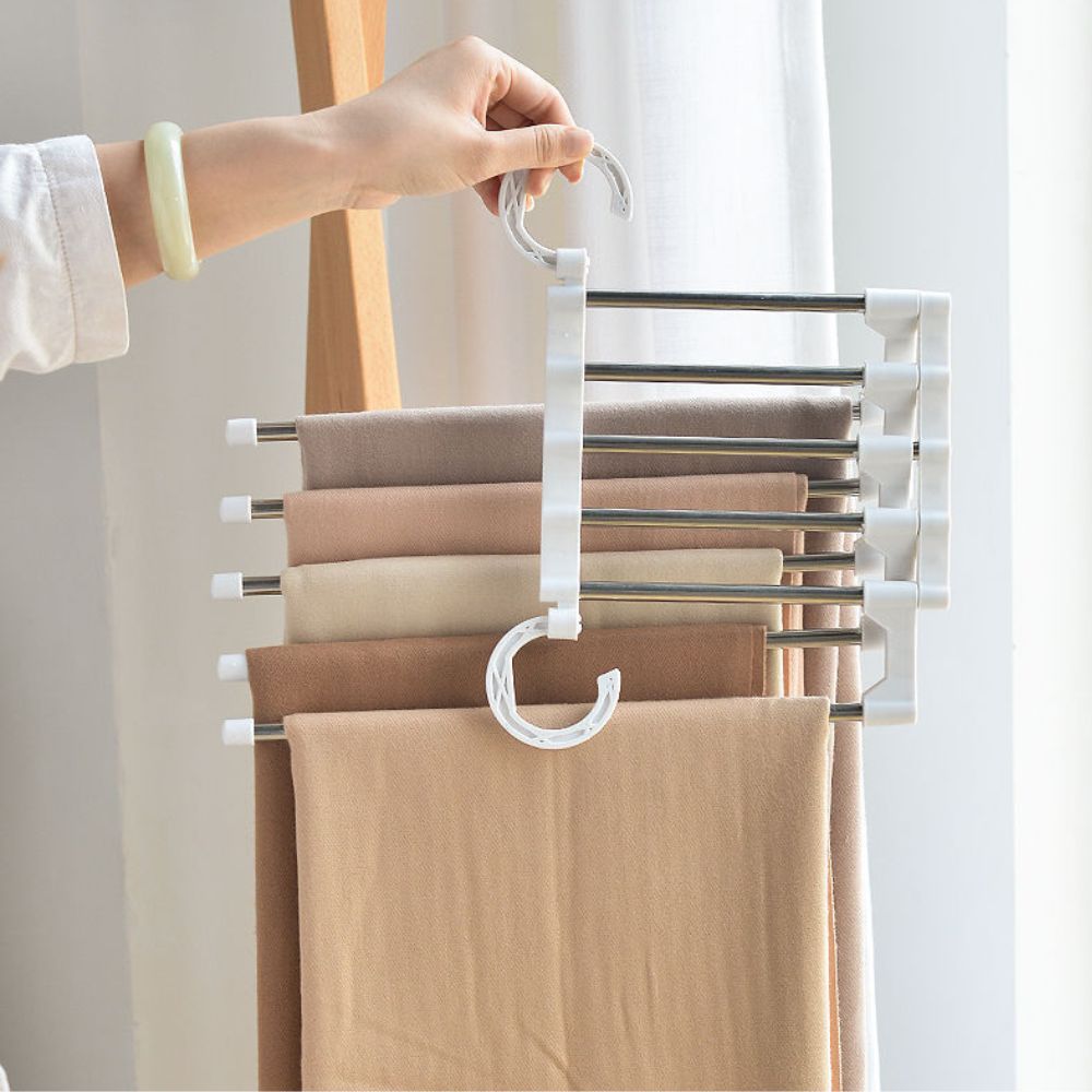 The ClosetSpace™ Pants Rack - Double Your Closet Space, Instantly - 1+1 FREE