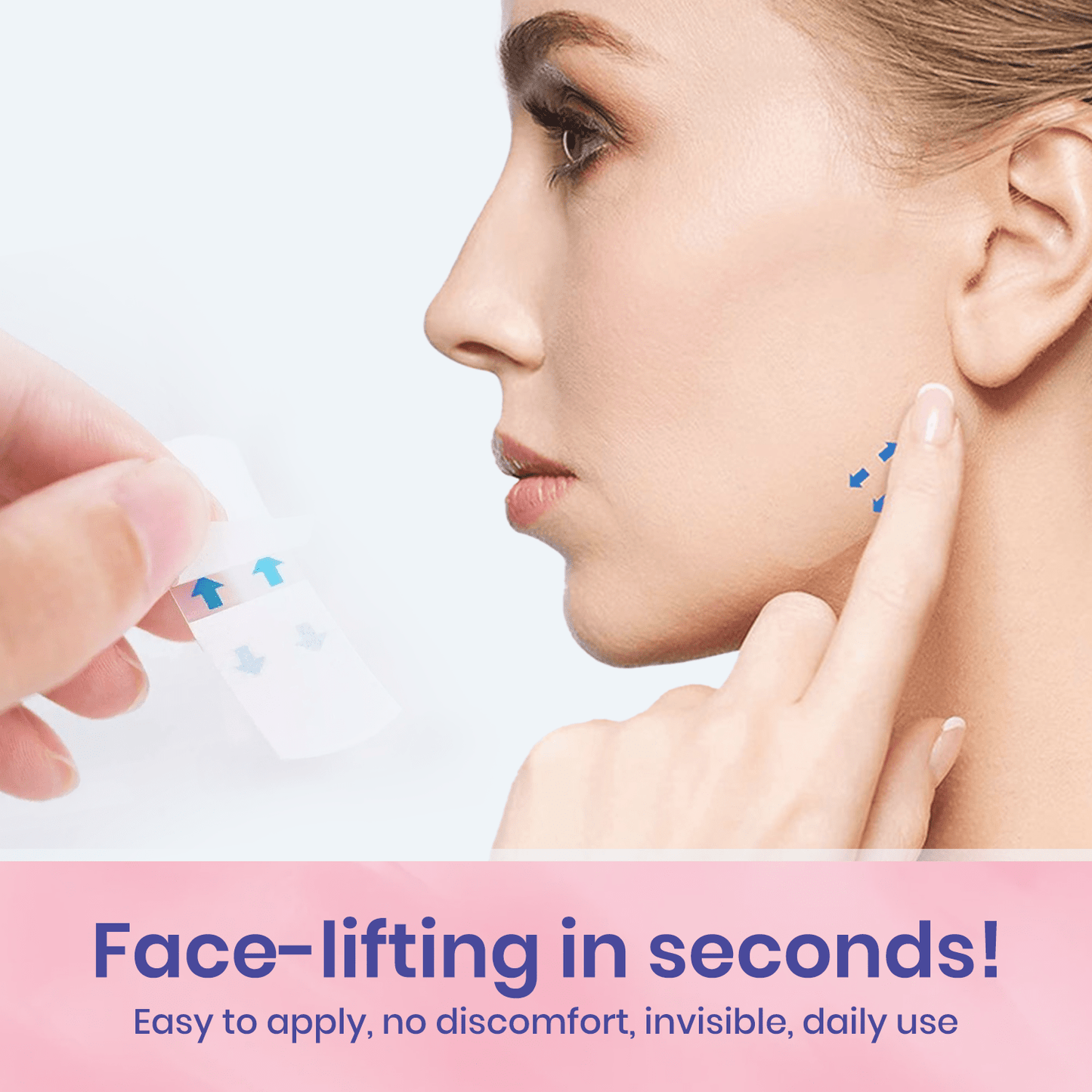 1 + 1 FREE - Instant V-Lift Tape – Lift Years Off Instantly!