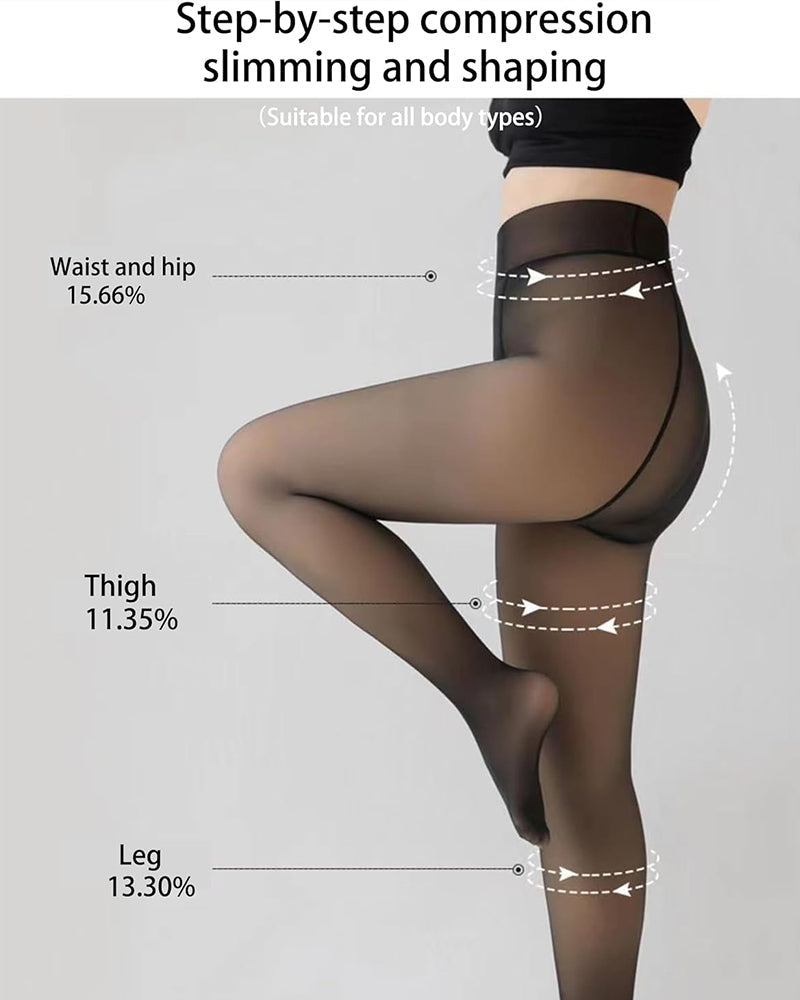 The SheerWarm Fleece Tights - Wear Your Favorite Dresses in Winter + 50% OFF