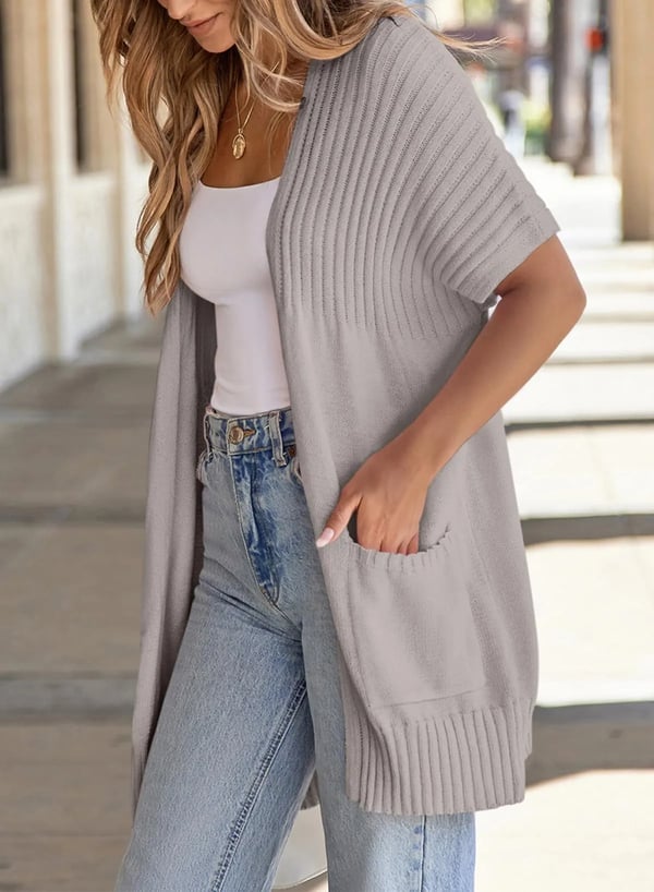 The Cascade Cardigan - The Perfect Finishing Touch, Instantly - 50% OFF