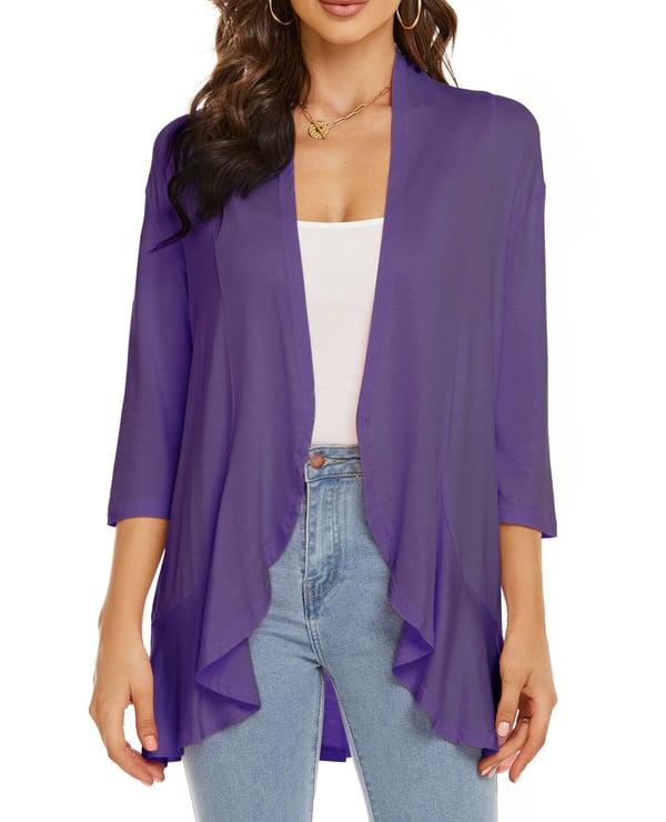 The AuraDrape Cardigan - Effortless Elegance, Anytime - 50% OFF