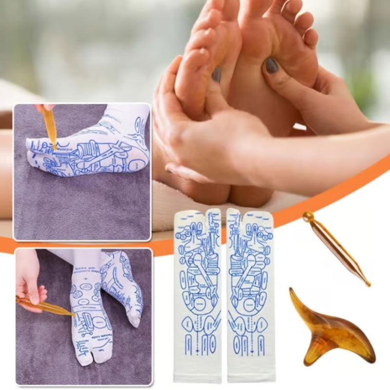 ReviveSox: Reflexology Socks with Targeted Foot Massage