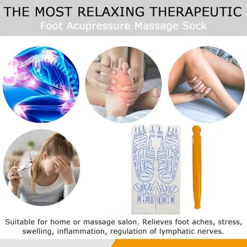 ReviveSox: Reflexology Socks with Targeted Foot Massage