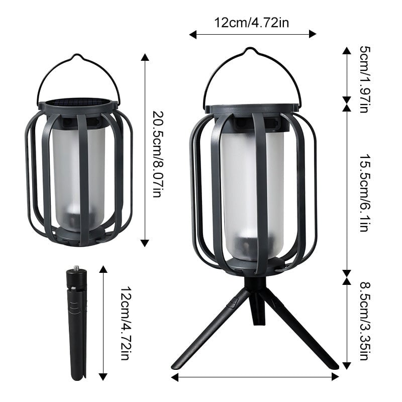The Dual-Flame Solar Lantern - A Perfect Flame, Every Night + 50% OFF