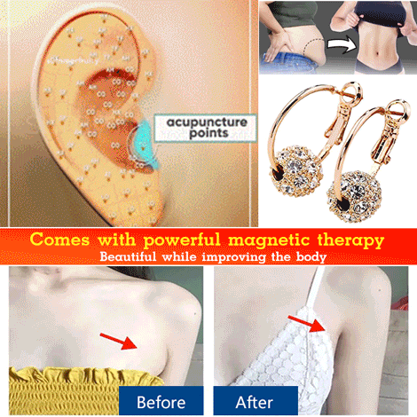 Jewelle ™ Lymphatic Drainage Slimming Earrings ( Limited time discount )