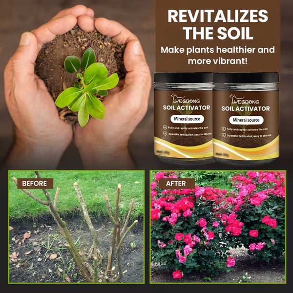 Root-Revive Soil Enhancer - Healthier Plants, Higher Yields + 50% OFF