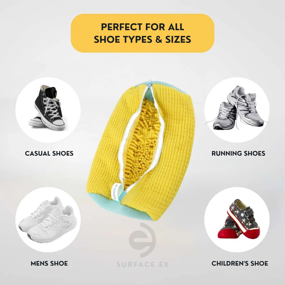 QuietWash - A Silent, Safe Way to Wash Your Shoes - 1+1 FREE