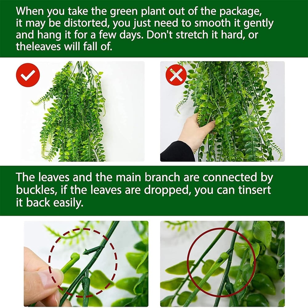 The EverLush Hanging Vine - A Perfect Plant, No Maintenance - 1+1 OFF