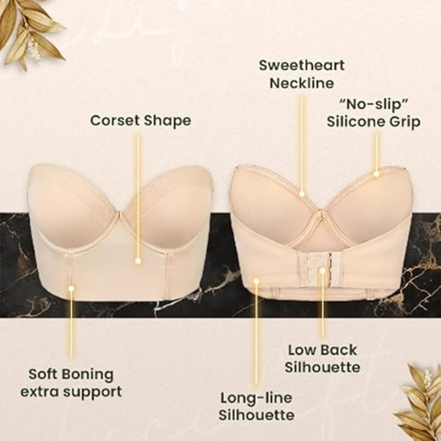 1 + 1 FREE - Lift & Liberty Bra – Experience confident support and freedom of movement