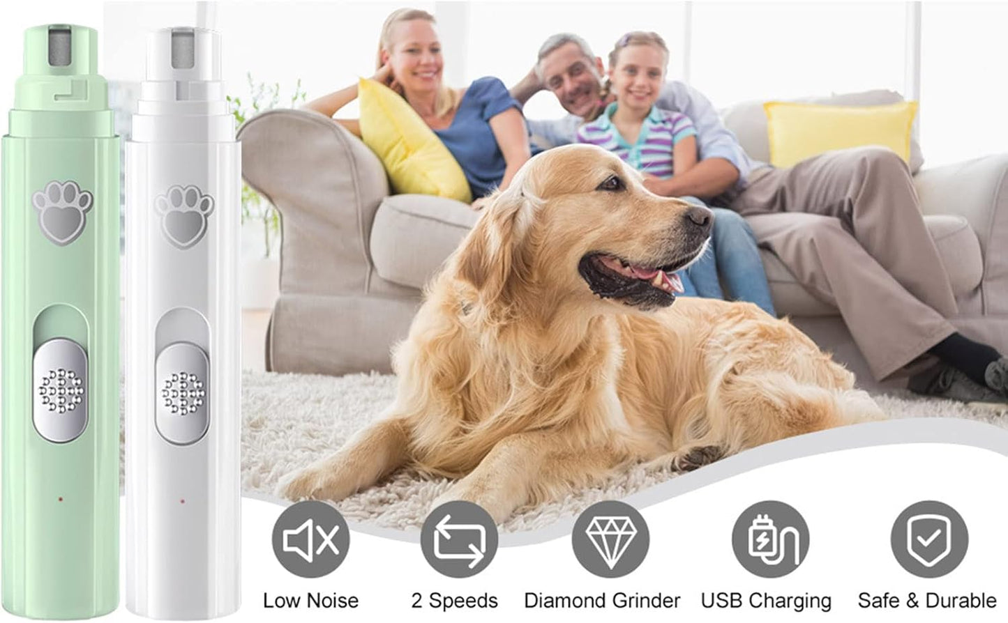 The SafePaw Grinder - A Perfect, Pain-Free Trim - 50% OFF