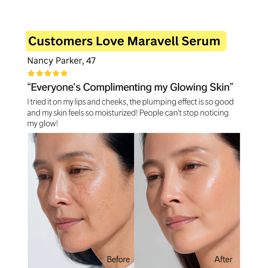 Maravell Serum - Achieve Radiant Glass Skin - 50% OFF TODAY