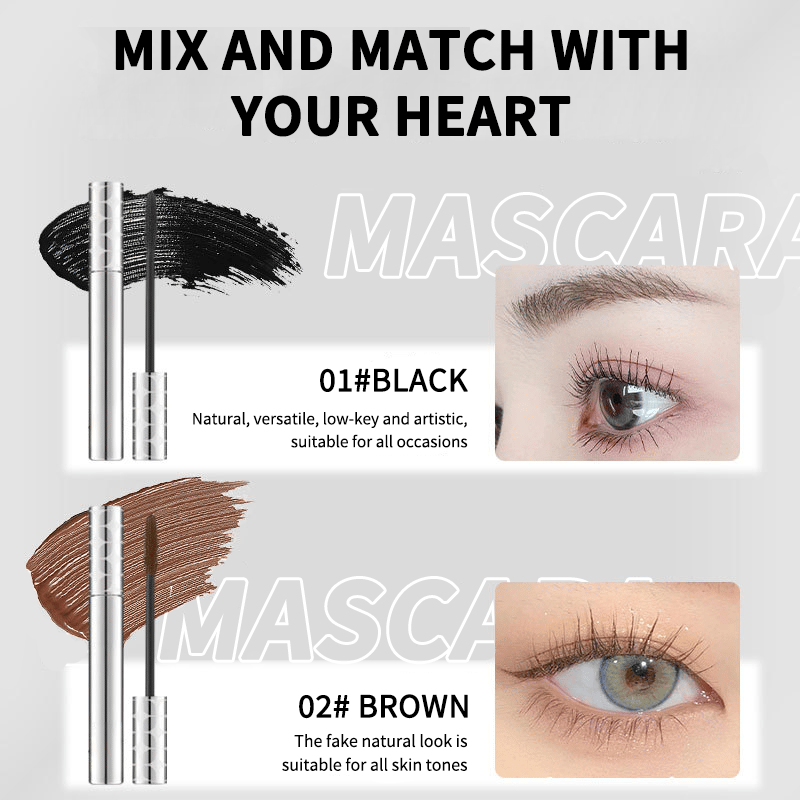 LashDuo Define & Lift – Black & Brown Mascara Set for All-Day Lash Perfection - 1+1 FREE