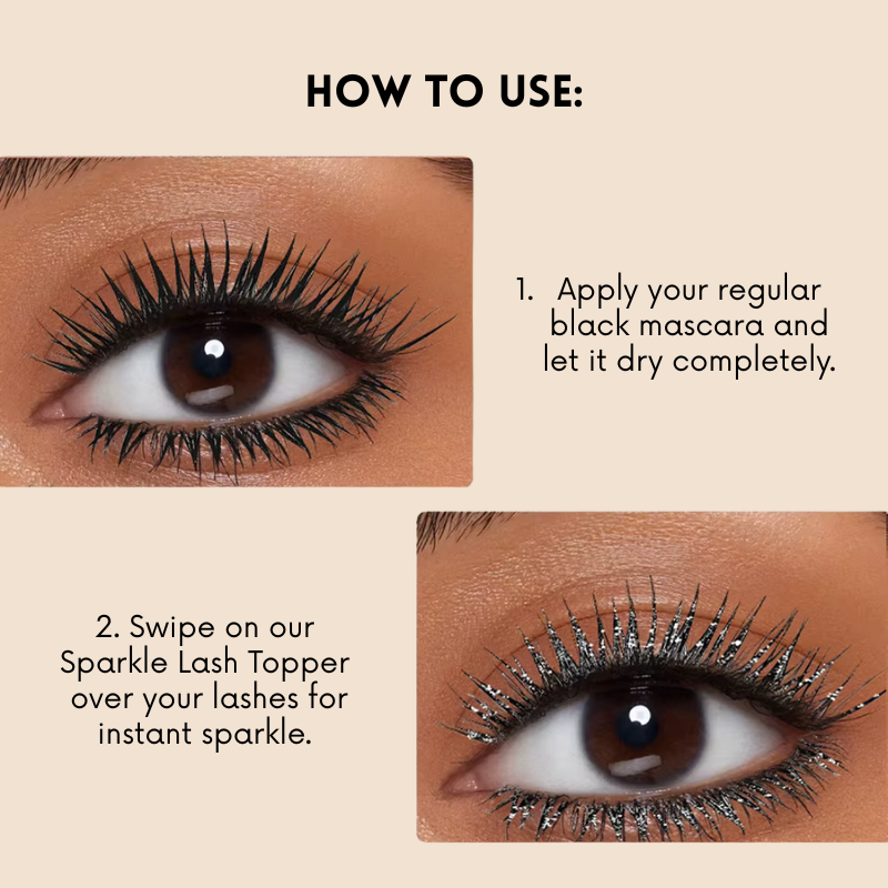 Sparkle Lash Topper - Instantly Add Dazzling Glitter to Any Look