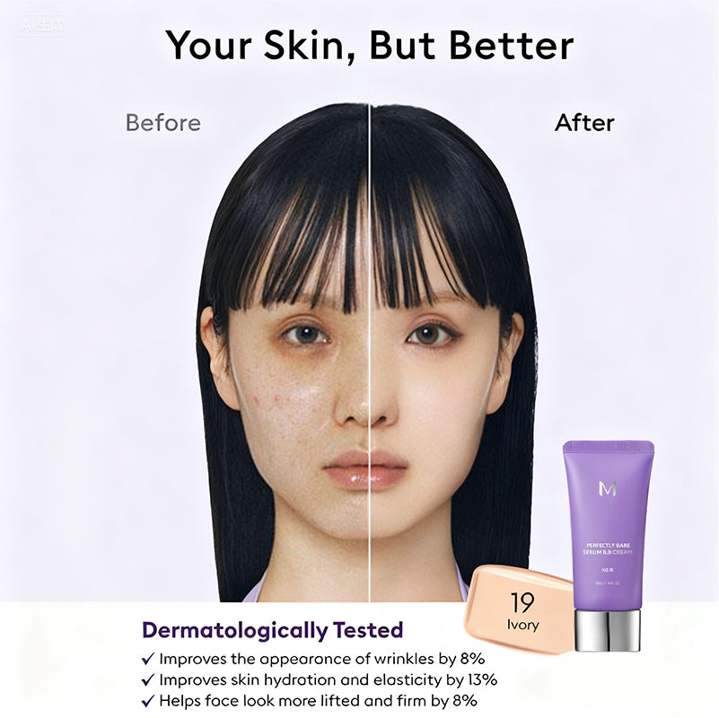 The Perfectly Bare BB Cream - A Flawless Glow with SPF 42 + 50% OFF