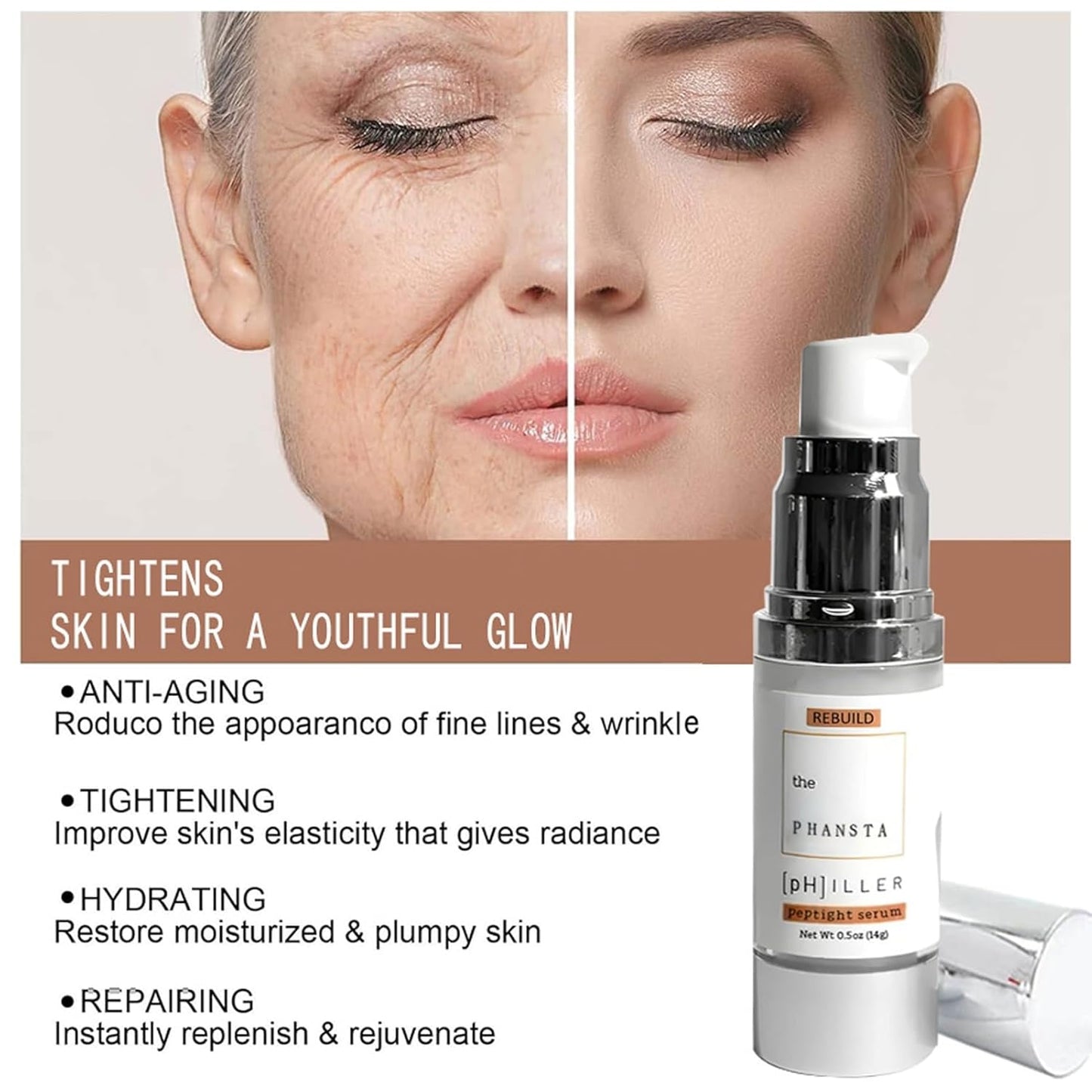 LumiTone Peptide Serum - Your Flawless Skin Catalyst - 1+1 FREE