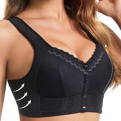 ComfyEase Front-Closure Bra - Your Effortless Support - 60% OFF