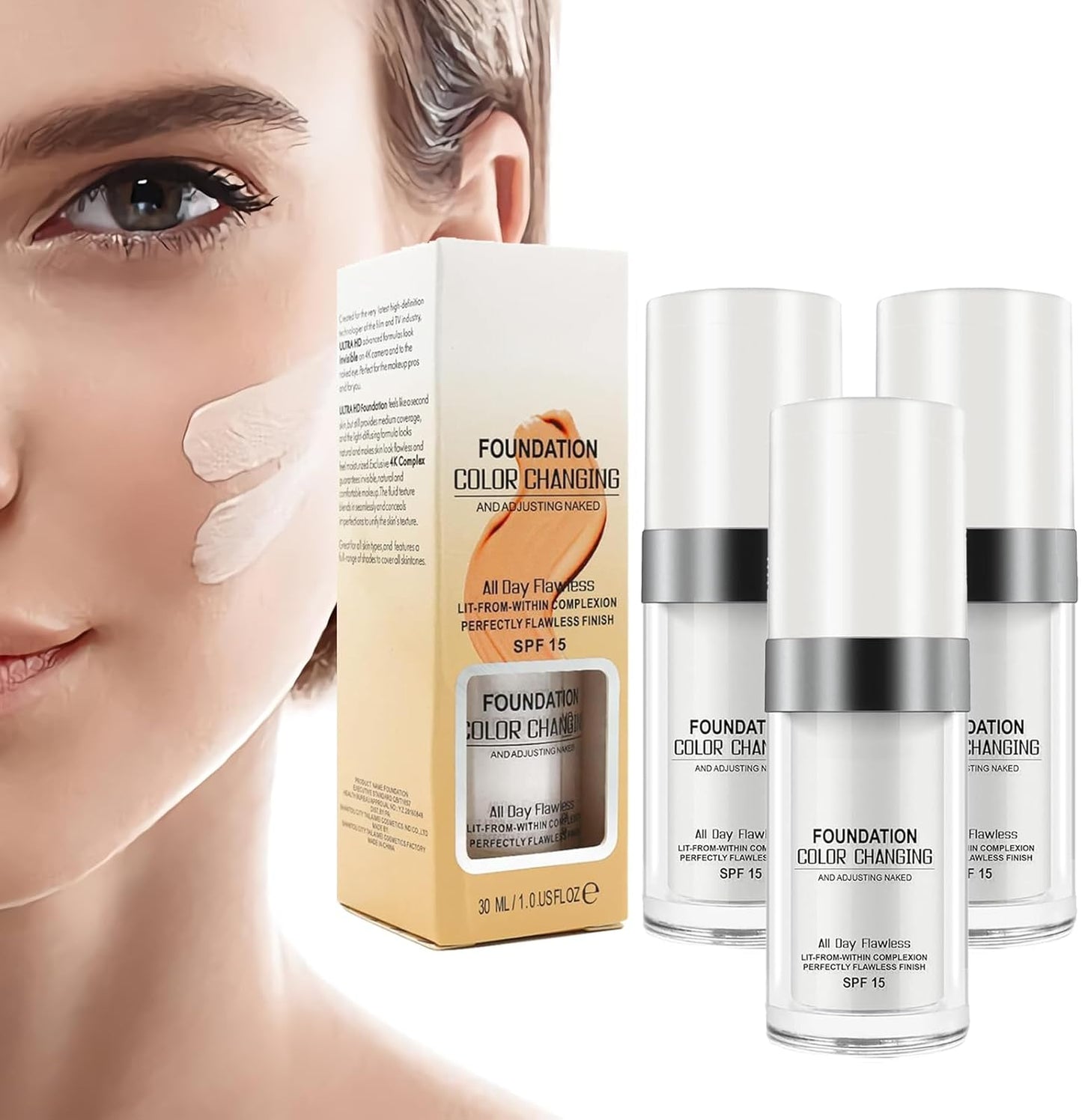 1 + 1 Free l TrueTone Foundation - Reveal Your Ageless Beauty