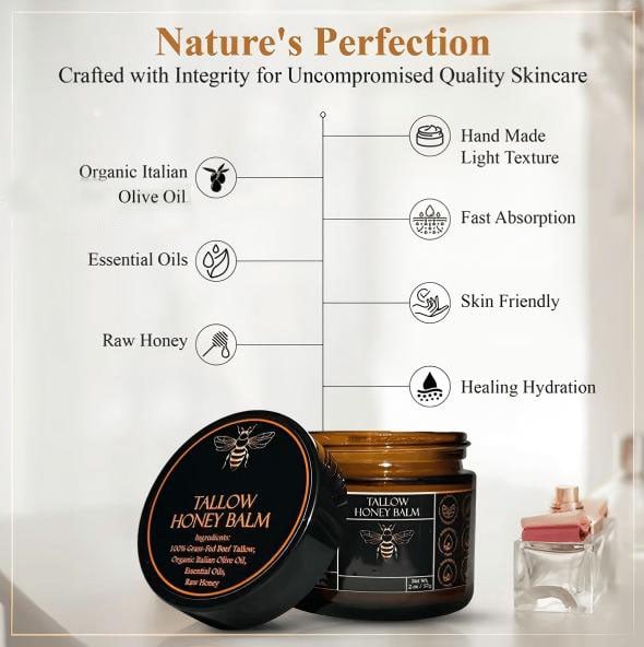 PrimalGlow Tallow Balm - Restore Your Natural Radiance - 50% OFF